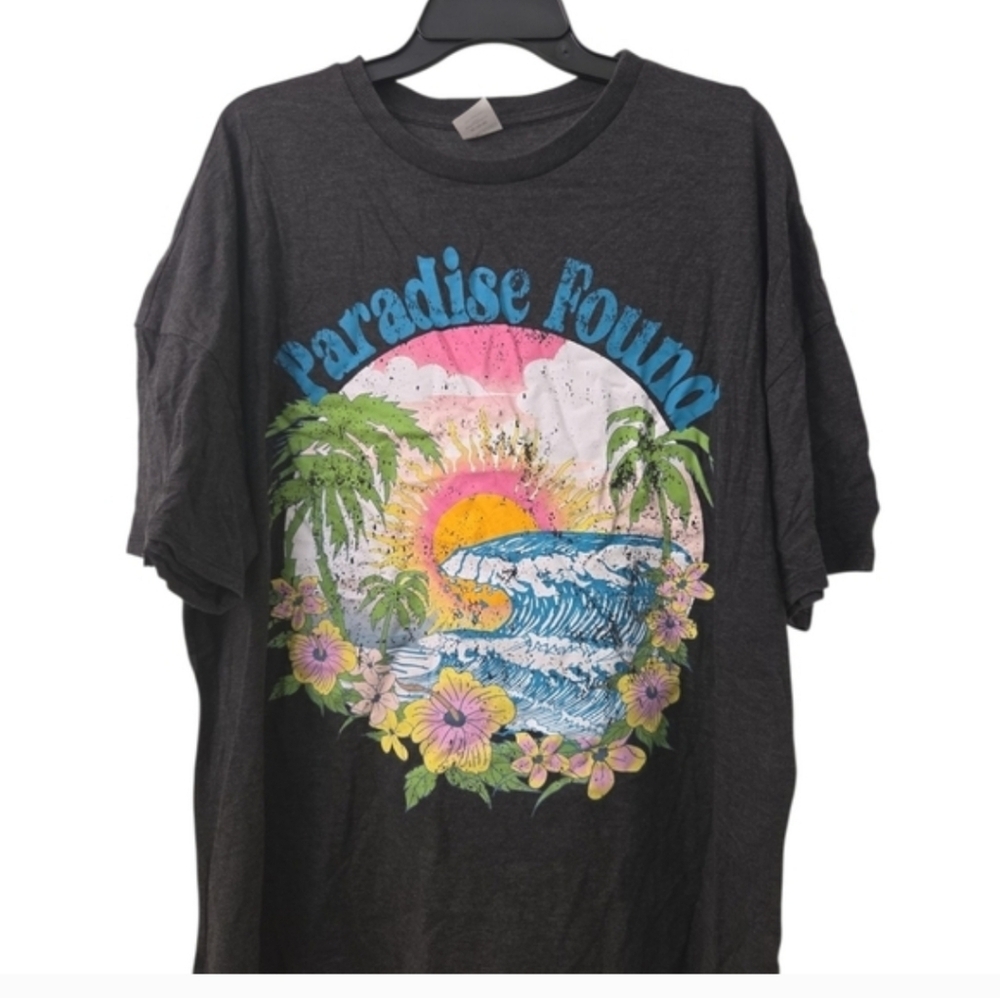 No Boundaries Black Graphic T-Shirt Extra Large XL